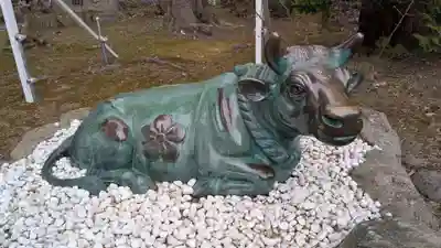 旭川天満宮の像