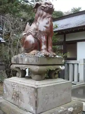 大洗磯前神社の狛犬