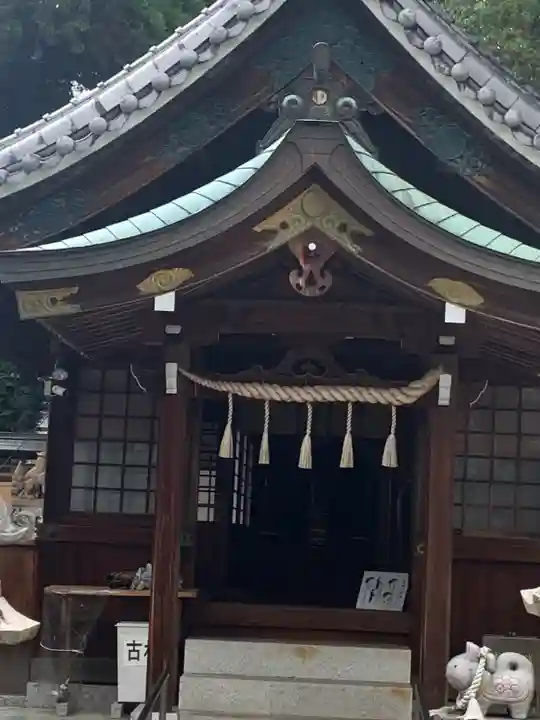 大井神社(如意)の本殿・本堂
