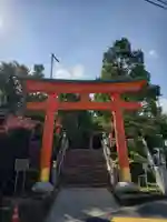 穴八幡宮の鳥居