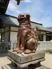 大洗磯前神社の狛犬