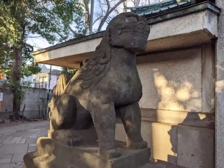 戸越八幡神社の狛犬