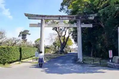 結城神社の鳥居