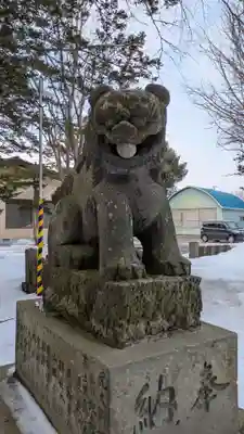 南幌神社の狛犬