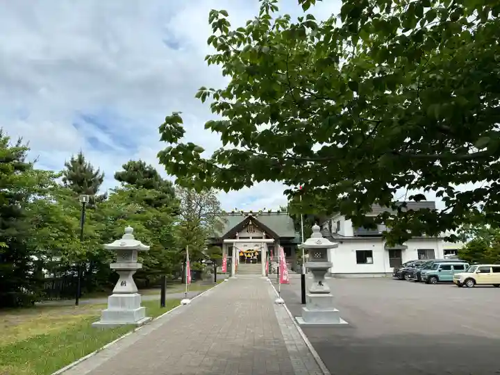 烈々布神社の景色