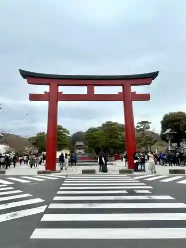 鶴岡八幡宮の鳥居