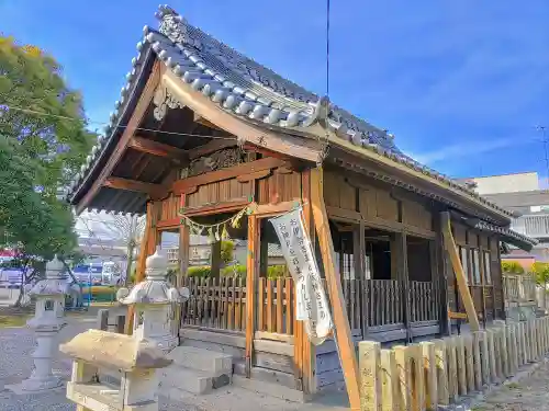 稲荷社（十一屋）の本殿・本堂