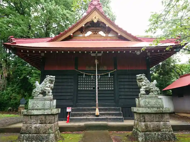蓑笠神社の本殿・本堂