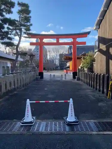 伏見稲荷大社 御旅所の鳥居