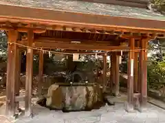 田村神社の手水