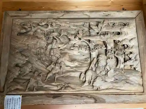 加波山神社真壁拝殿の芸術