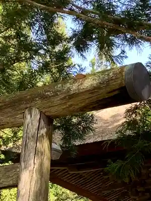 早池峰神社の山門・神門