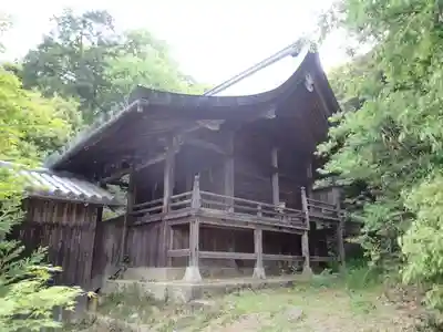 宇志比古神社の本殿・本堂