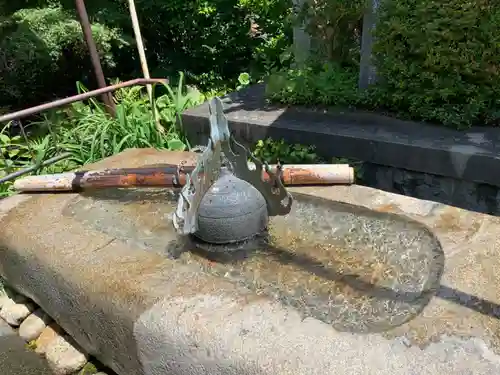 徳王稲荷社・金刀比羅社の手水舎