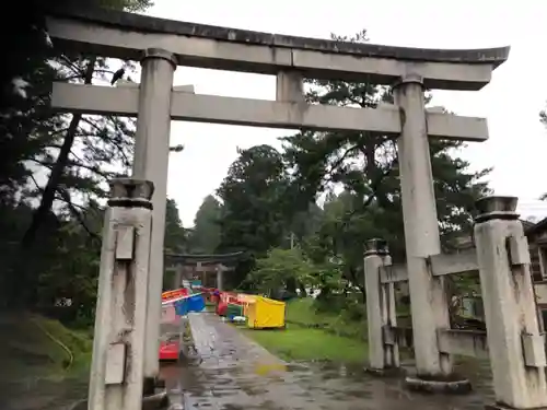 岩木山神社の鳥居