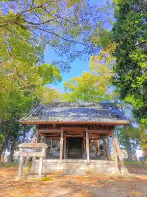 八幡神社（柴ケ森八幡社）の本殿・本堂