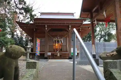 阿久津「田村神社」（郡山市阿久津町）旧社名：伊豆箱根三嶋三社の本殿・本堂