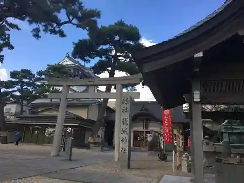 龍城神社の鳥居