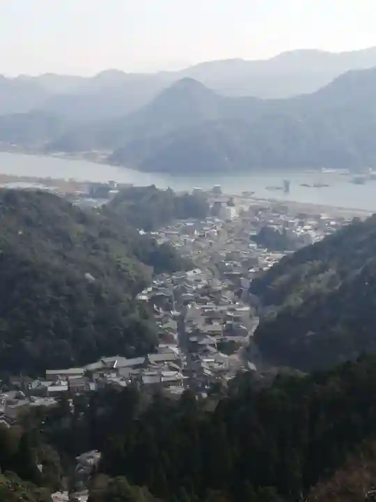 温泉寺の景色