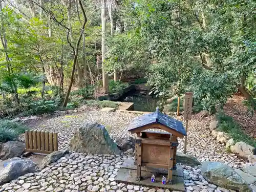 武蔵一宮氷川神社の庭園