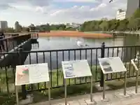 寛永寺不忍池弁天堂の周辺