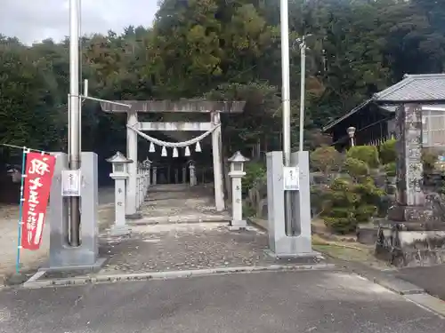 加佐登神社の鳥居