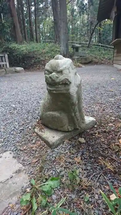 釣石神社の狛犬