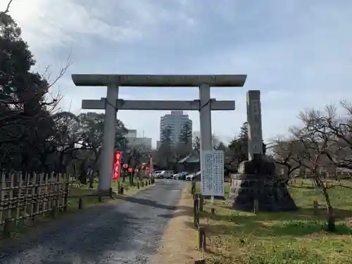 弘道館鹿島神社の鳥居