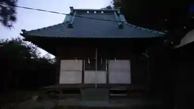 白山神社の本殿・本堂