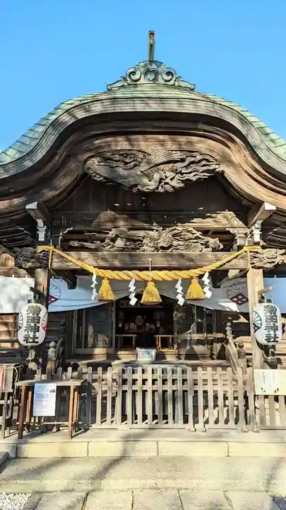 菊田神社の本殿・本堂