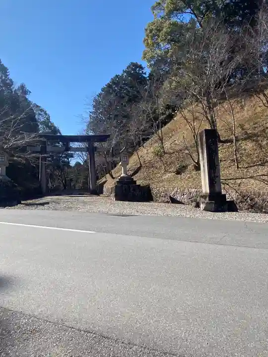 吉野神宮の鳥居