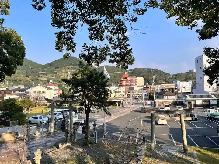 厳原八幡宮神社の景色