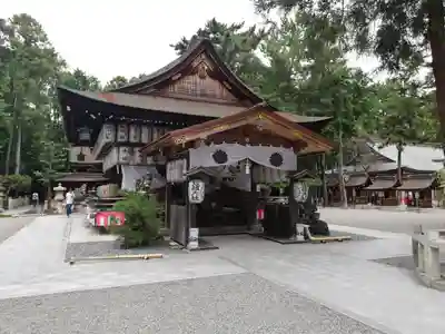 建部大社の本殿・本堂