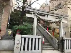 十番稲荷神社の鳥居