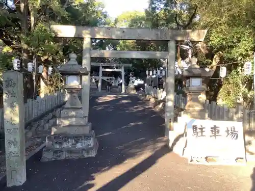 七所神社の鳥居