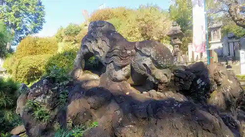 敷島神社の狛犬