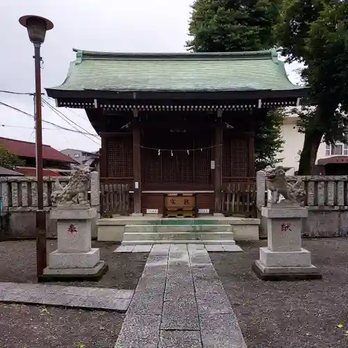宿河原八幡宮の本殿・本堂