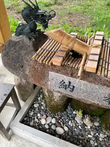 帯広三吉神社の手水舎
