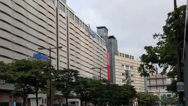 警固神社の周辺