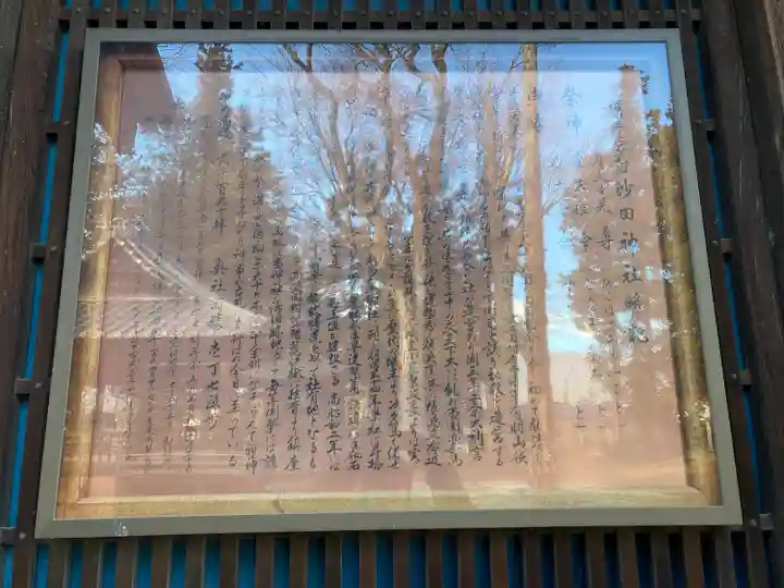 沙田神社(長野県)