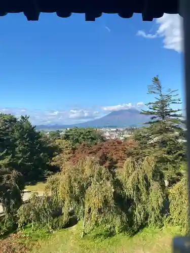 青森縣護國神社の景色