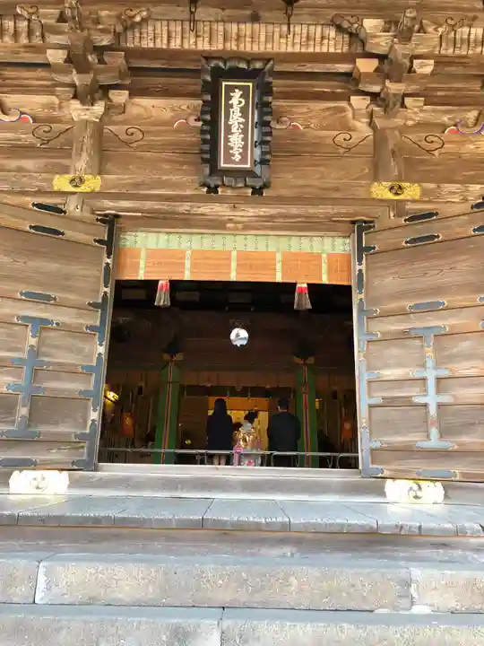 高良大社の本殿・本堂