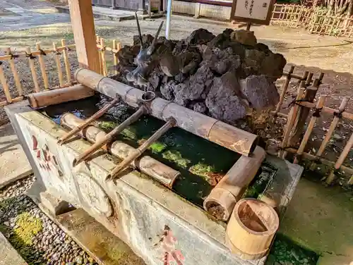 畑子安神社の手水舎