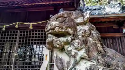 南山神明社の狛犬