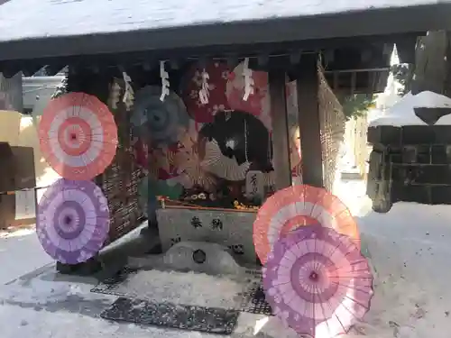 札幌諏訪神社の手水舎