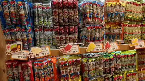 うまい棒神社の食事