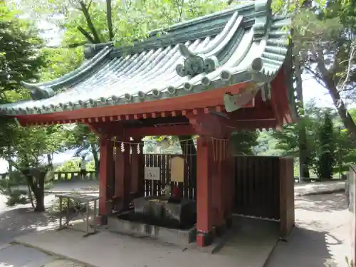 伊豆山神社の手水