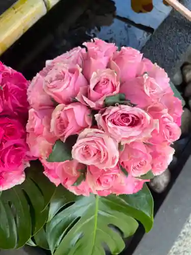 上尾御嶽神社の手水舎