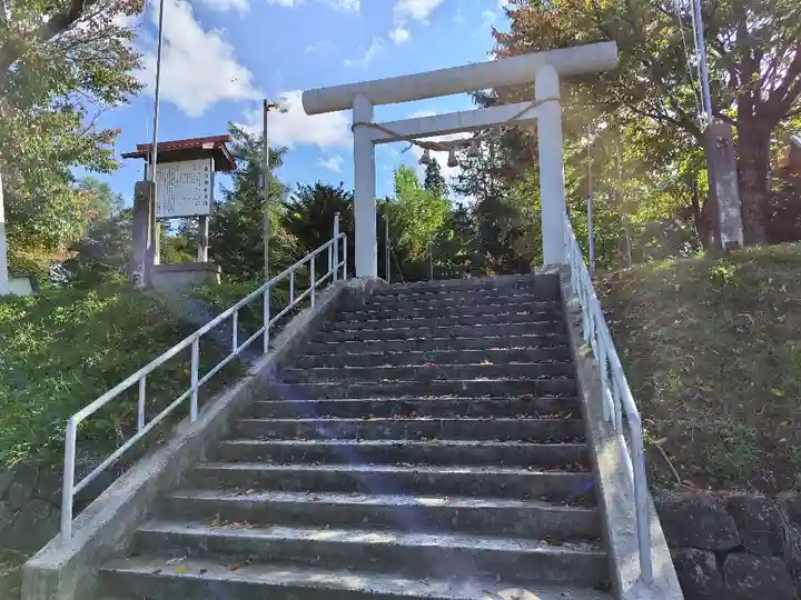 音江神社の鳥居