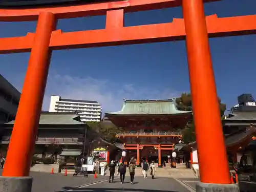 生田神社の鳥居